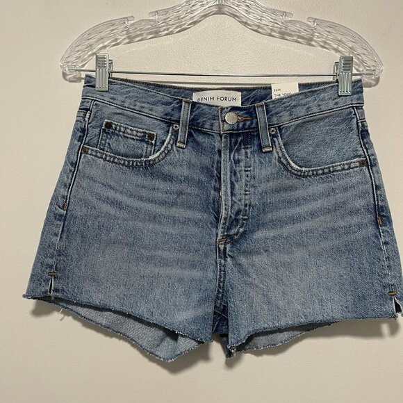 Denim Forum NWT The Yoko Jean Shorts‎ Size 26 - Picture 2 of 10